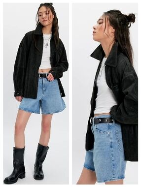 Free People | Levi's High-Rise Baggy Shorts